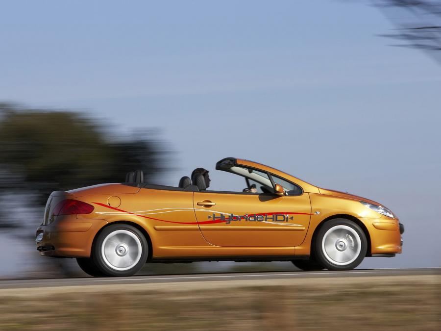  Peugeot 307 CC Hybride HDI Concept 2006 года  (фото 15 из 19)